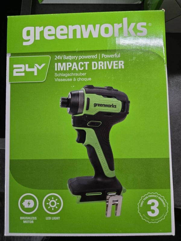 Greenworks 24V Schlagschrauber GD24D200 Brushless ( ohne Akku)