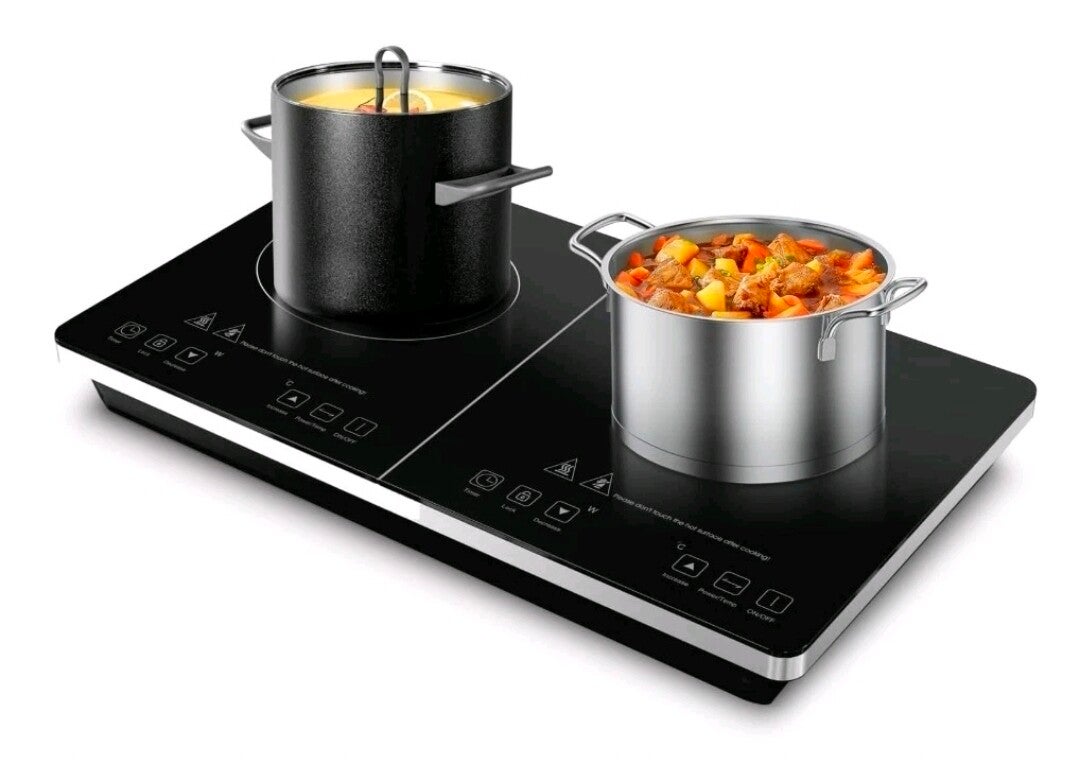 DMS Doppel Induktionskochplatte Induktion Kochfeld Induktionskochfeld 3500 W