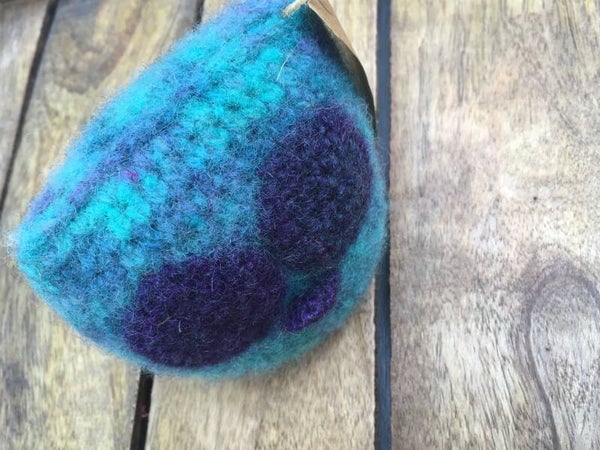 Friend - Owl, turquoise & blue