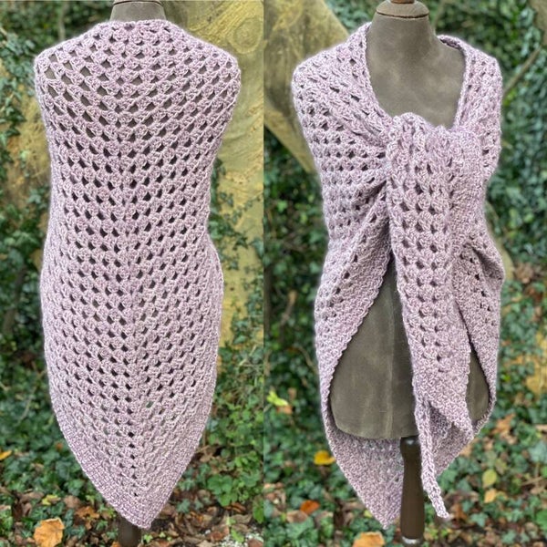 Big Hug - lilac w/ silk and viscose