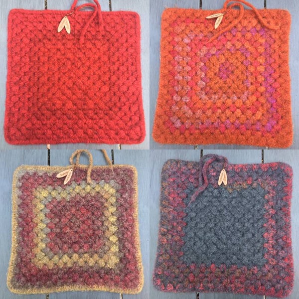 Seats, SitMats - red / orange, moistproof