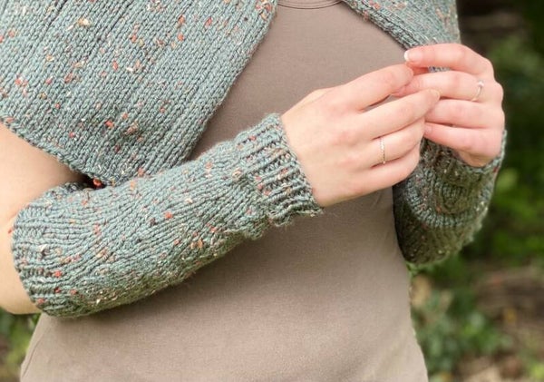 Armwarmers, Zeegroen