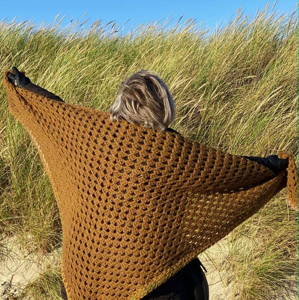 Big Hug - Khaki m elegant randje