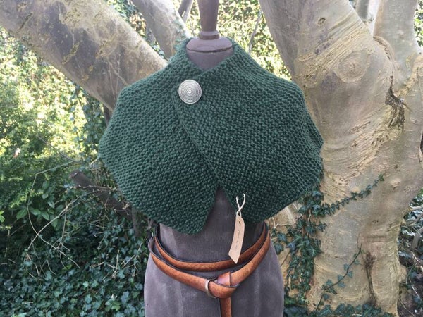 Outlander - Brianna's Capelet, green