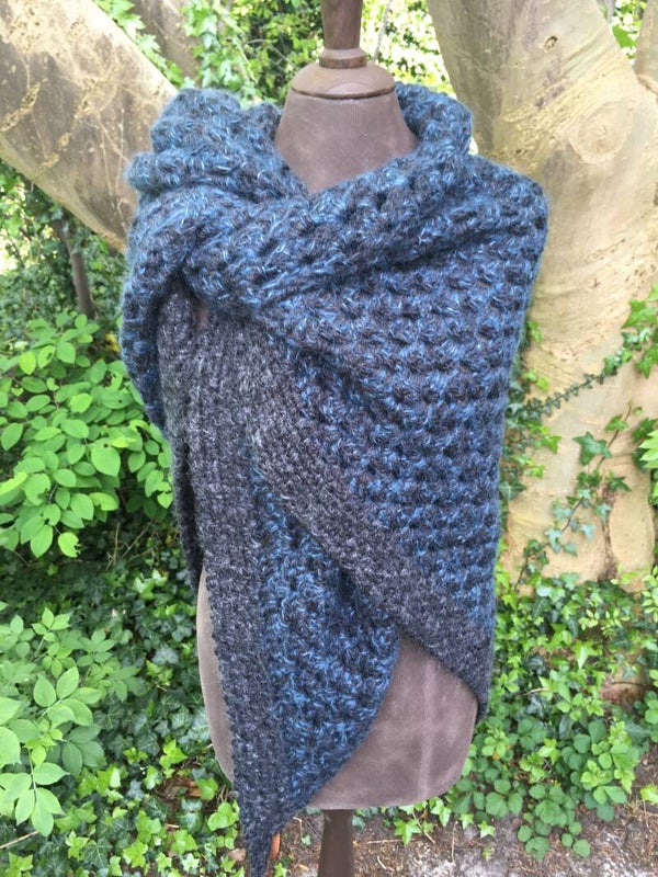 Big Hug - Grijs / Lichtblauw