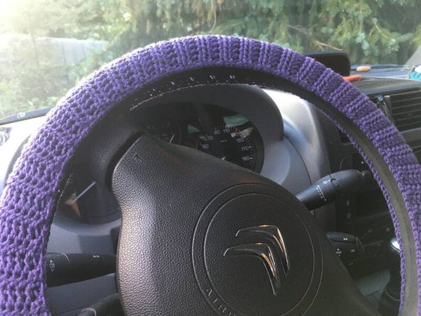 Steering Wheel Cover - purple