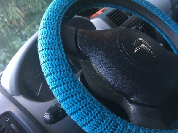 Steering Wheel Cover - turquoise