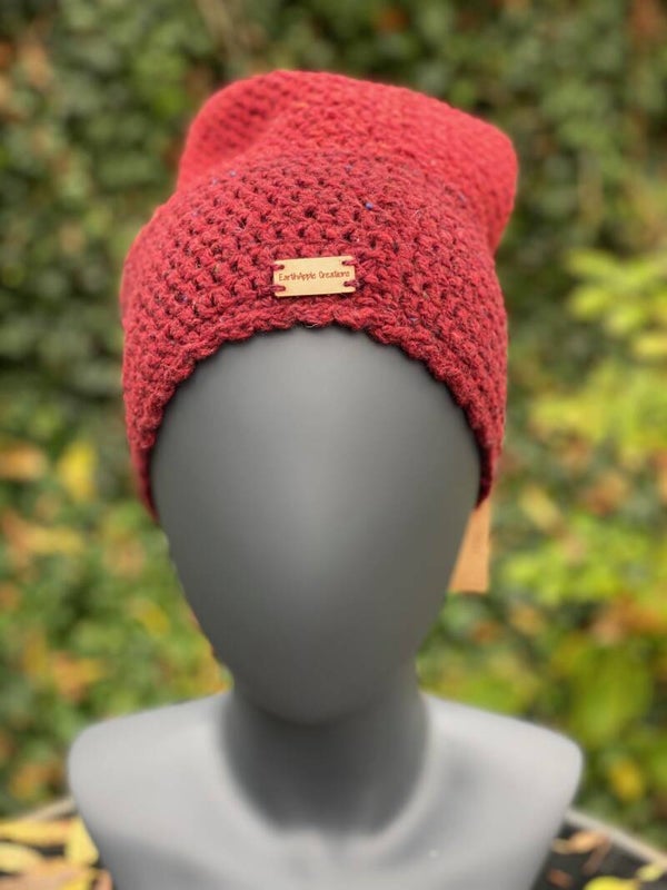 Two-Tone Beanie - Rood & rood