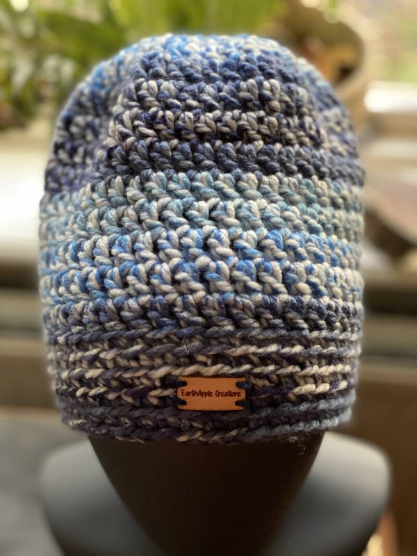 ChunkyBeanie - Blues, no-wool