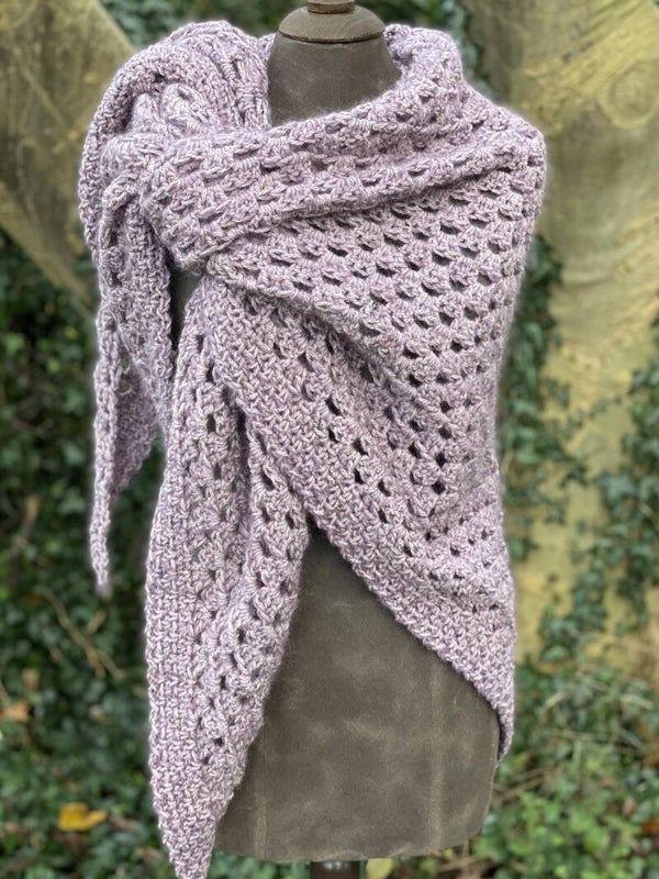 Big Hug - Lila, m zijde & viscose