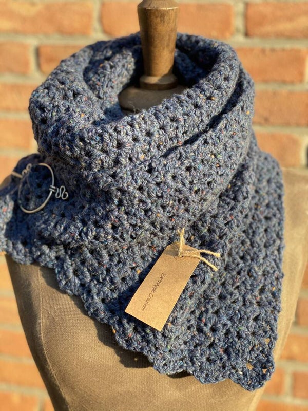 Hope - Blue, wool w/ viscose
