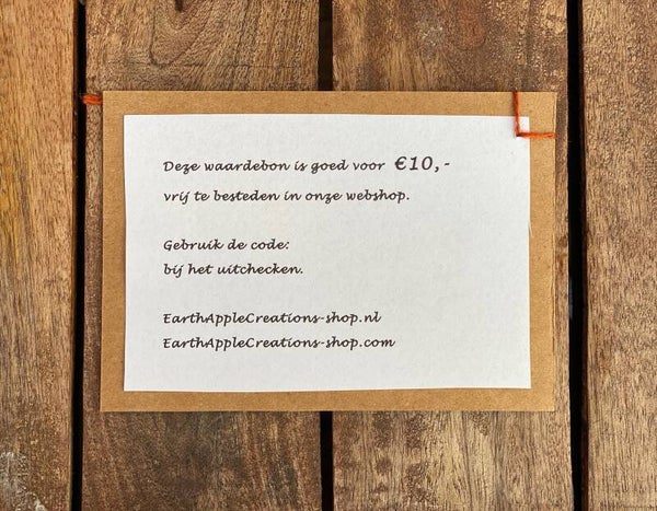 WaardeBon / GiftCard - € 10,-