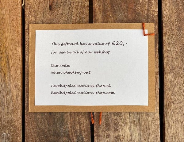 GiftCard - € 20,-