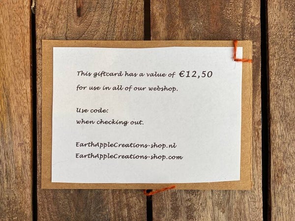 GiftCard - € 12,50