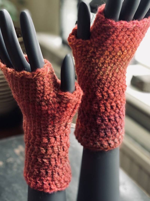 Mittens - Pink / Orange