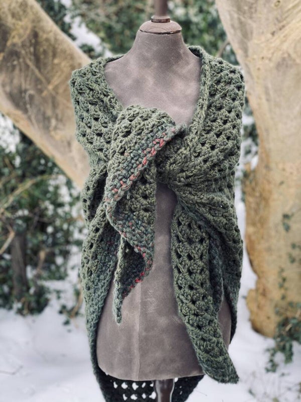 Big Hug - Bos-groen, extra dik!