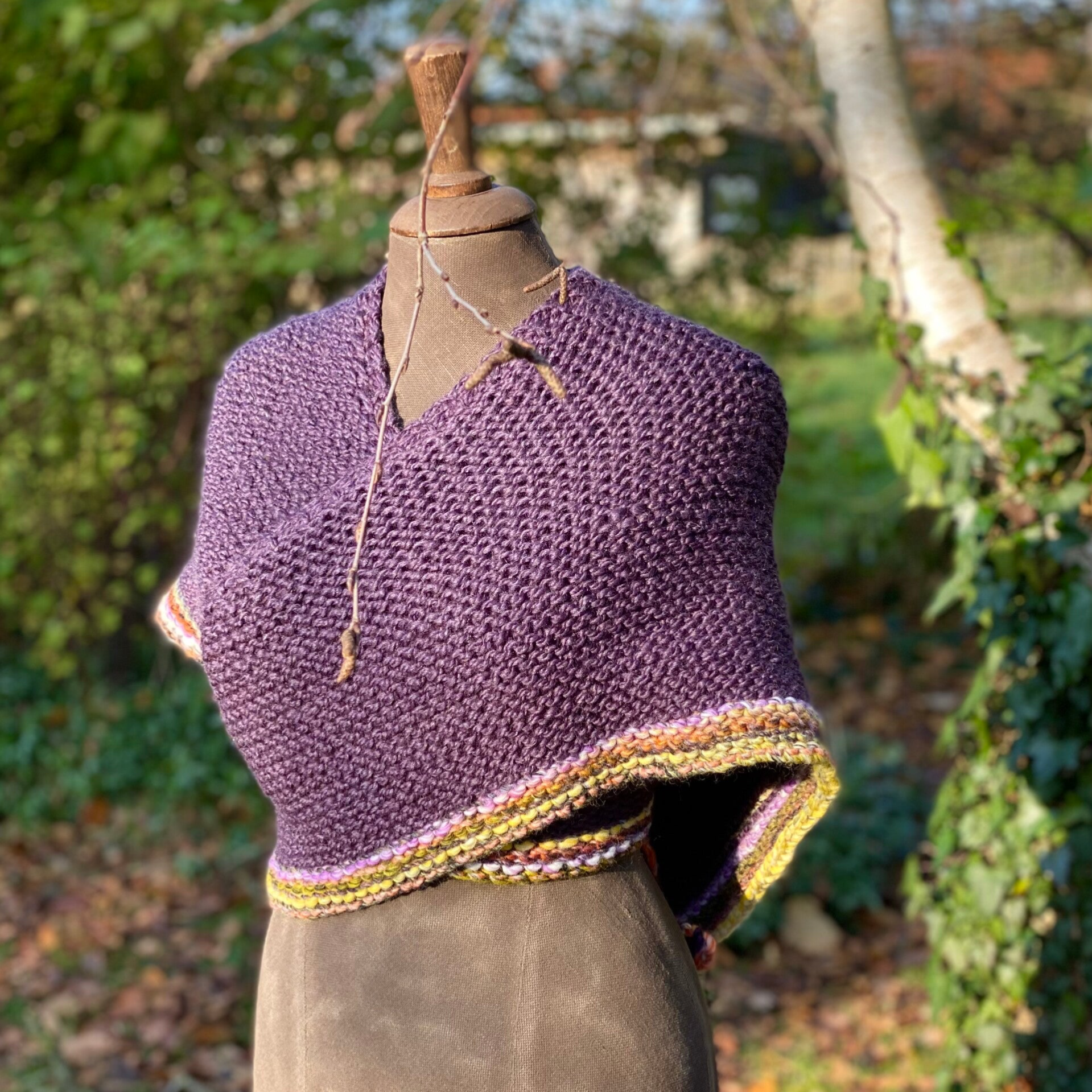 Hug - Donker paars / Dark purple.