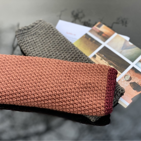 EyePillow set - Bruin-Baksteen / Brown-Brickred