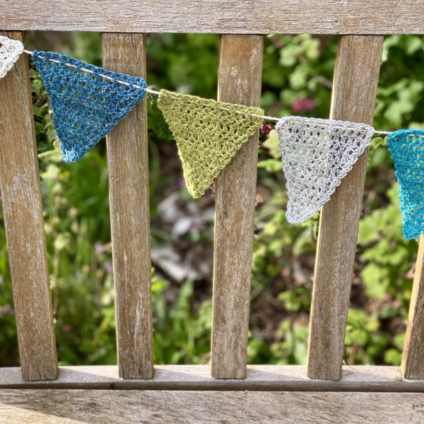 HappyFlags - Turquoise-Groen-Natuur / Turqoise-Green-Offwhite