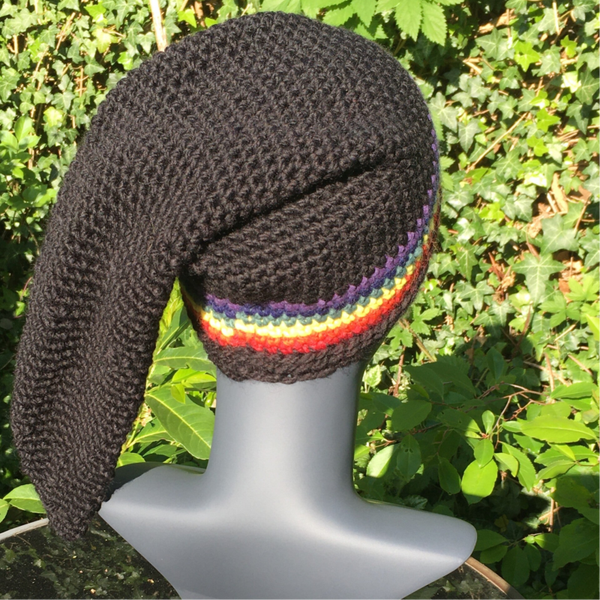 Long Beanie - Rainbow
