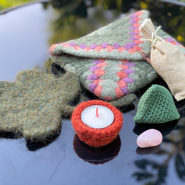 Emotional AirBag - Groen-pastels / Green-pastels. Mét inhoud / incl contents