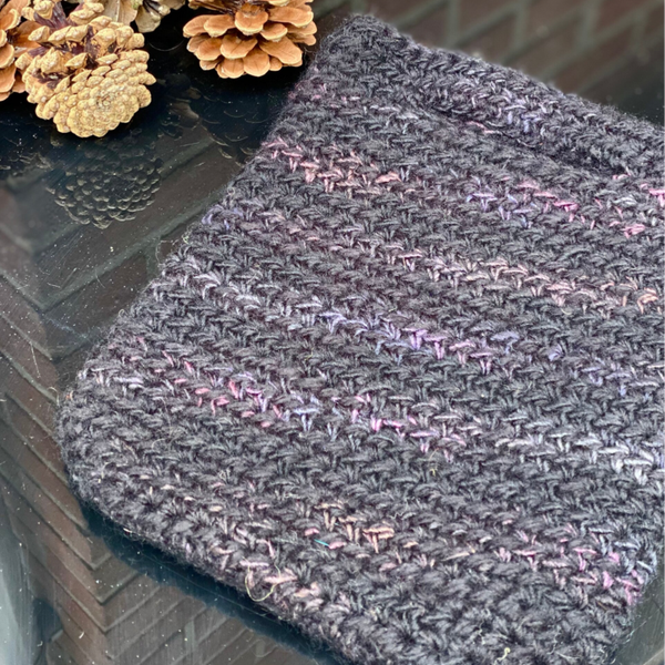 SpoonieBag - Zwart m roze-lila / Black w pink-lilac