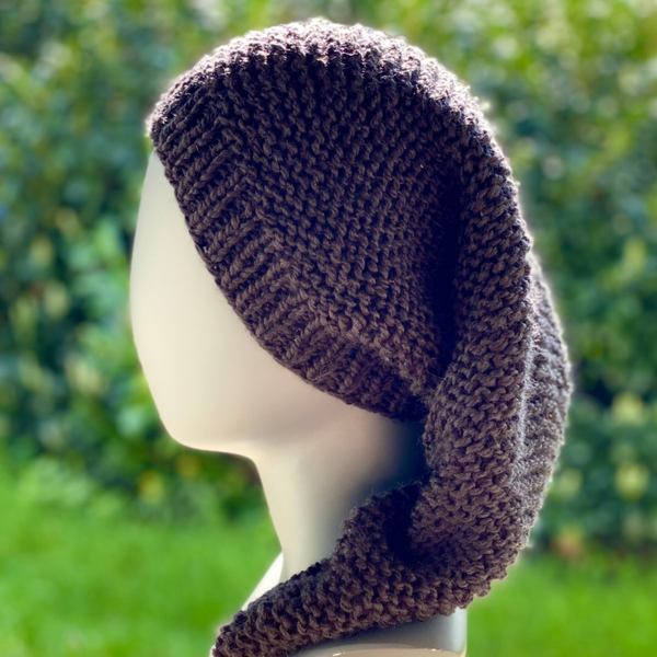 Long Beanie - Zwart / Black