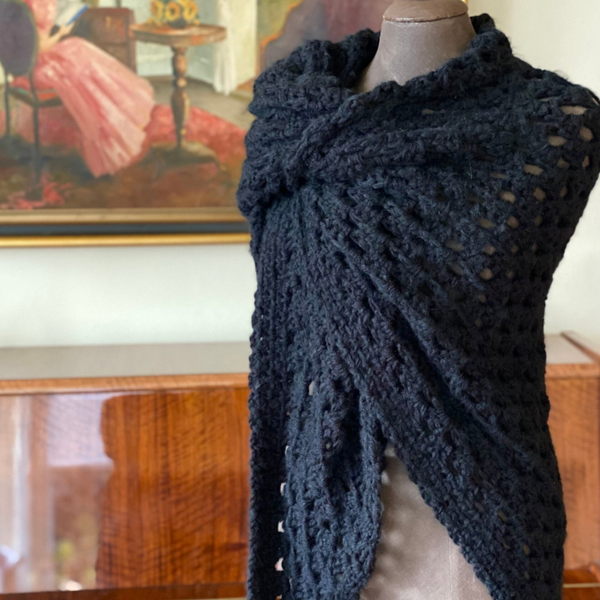 Big Hug - Zwart. NulWol. / Black. NoWool.