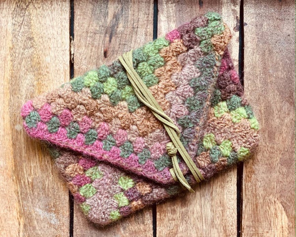 DownToEarthBag - Brown-Pink-Green
