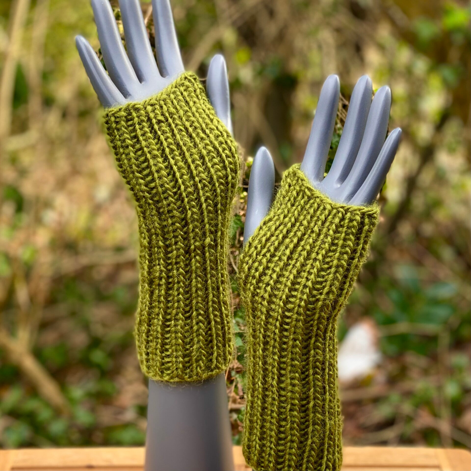 ArmWarmers - Olijfgroen / Olive Green