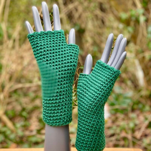 Mittens - Groen / Green. Wol / Wool