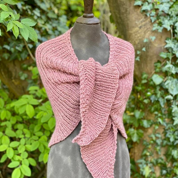 Hug - Roze / Soft pink - Rust. Wol / Wool.