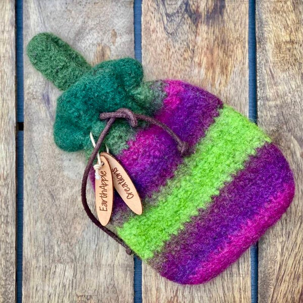 Pouch - Groen-Cyclaam / Green-Pink