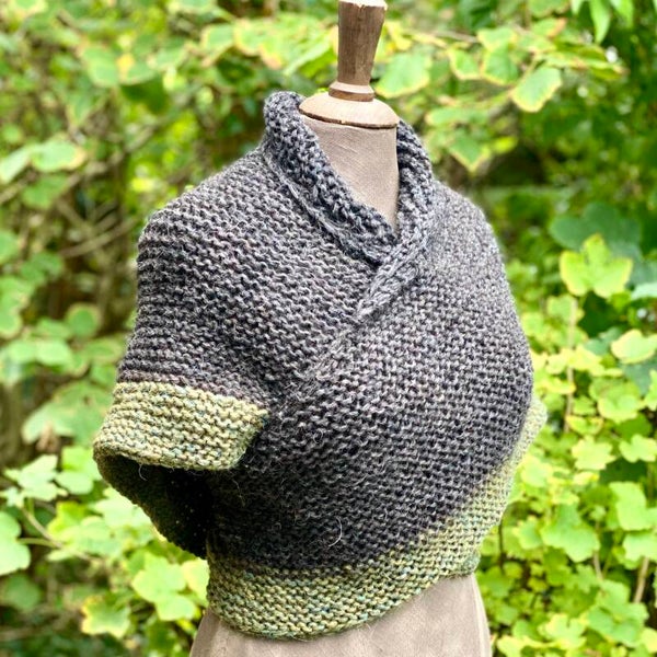 Hug - Donkergrijs m Mosgroen / Dark grey w Moss Green