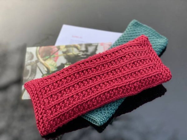 EyePillow Set - Dark Pink/Ocean-Green