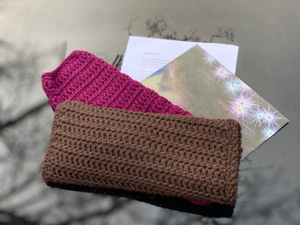 EyePillow Set - Brown/Bordeaux