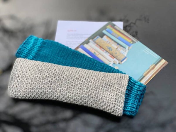 EyePillow Set - Light Grey/Dark Turquoise