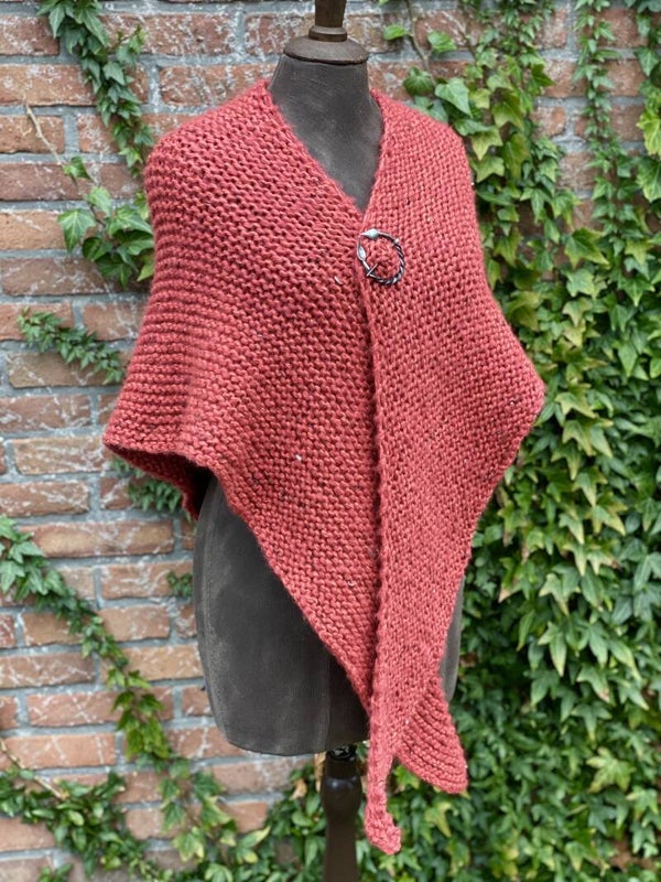 Hug 2.0 - Meloen-kleur, heel zacht. Met speld