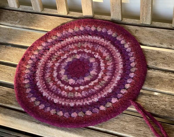 Zit-Mat - Bordeaux Mandala, watervast