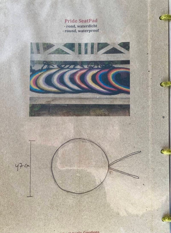 Pride ZitMat laten maken