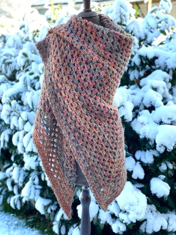 Big Hug - Zand-Roest gemeleerd / Sand-Rust mix, m zijde / w silk