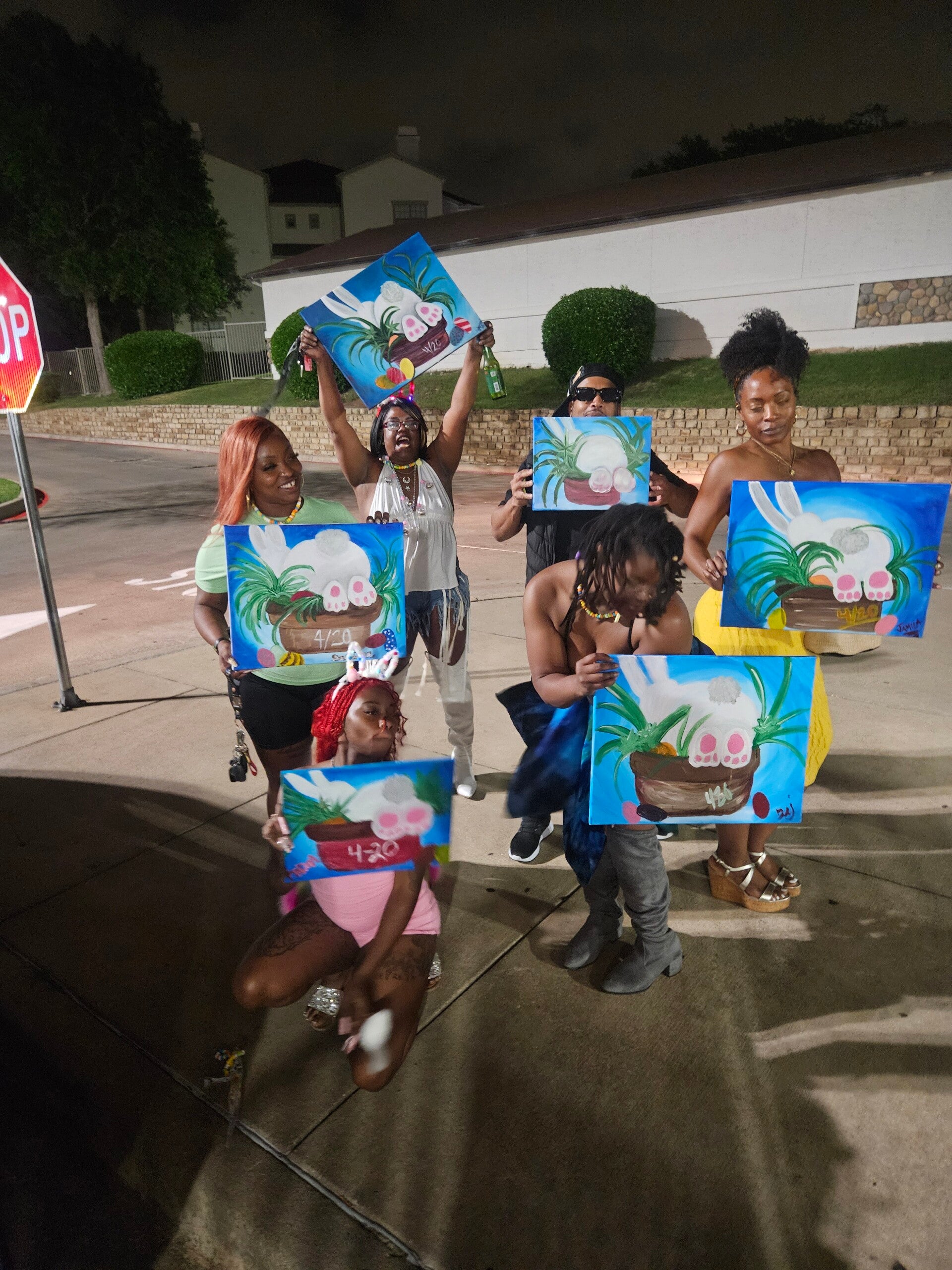 SipNpaint 4/20 Easter event