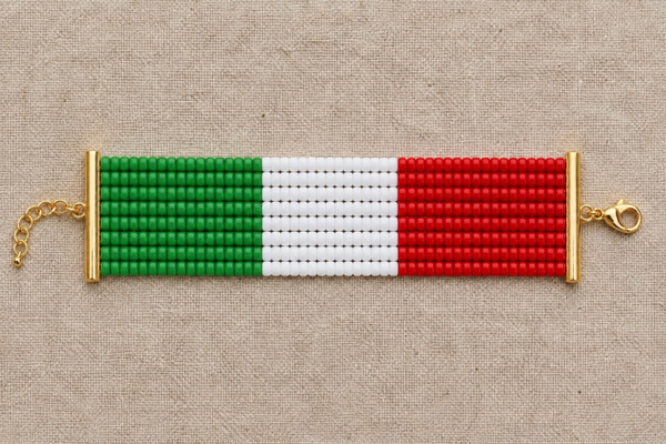🇮🇹Bracelet manchette Italie