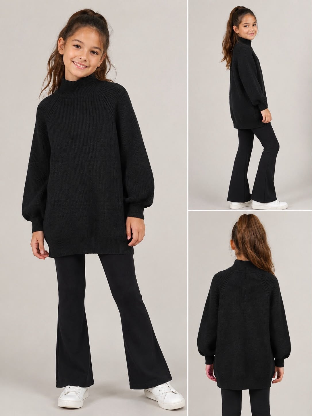 Gebreide jurk kids
