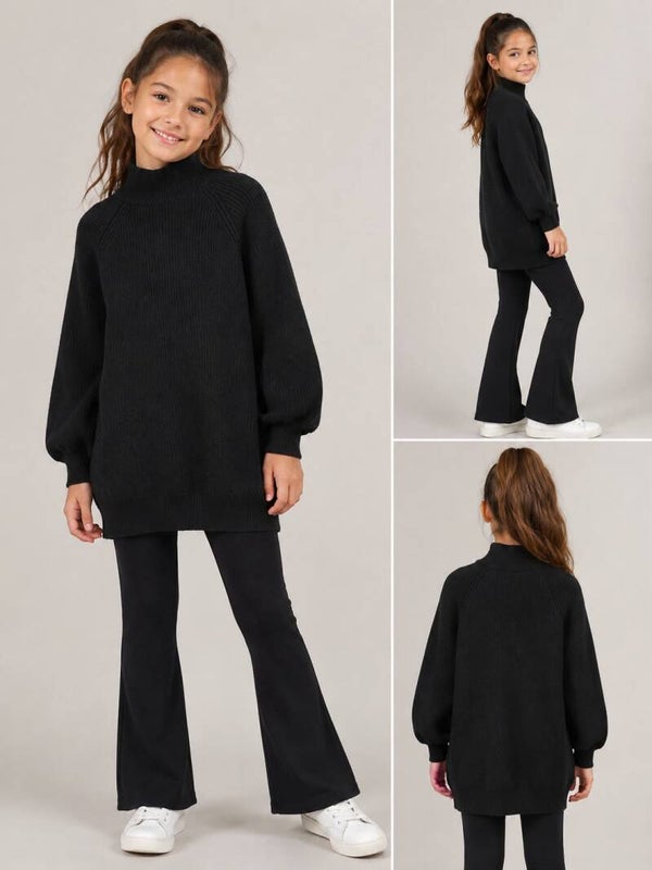 Gebreide jurk kids
