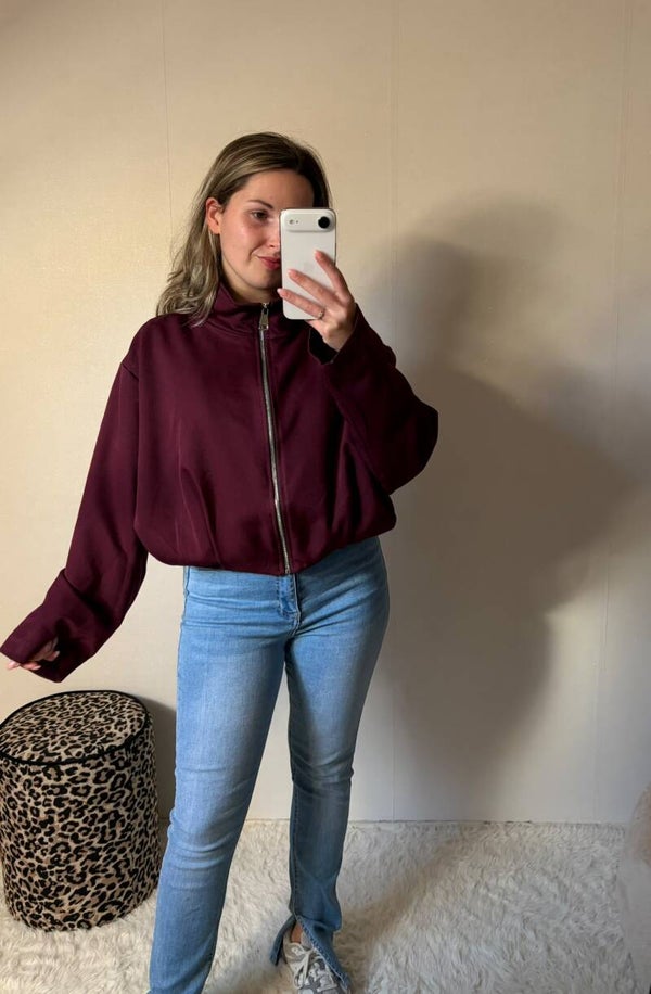 Jasje Bordeauxrood