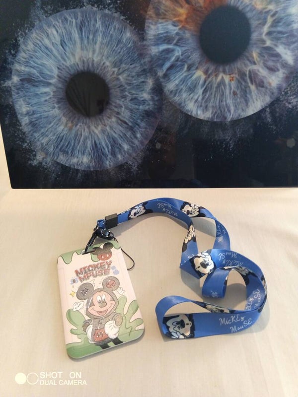 Porte badge mickey