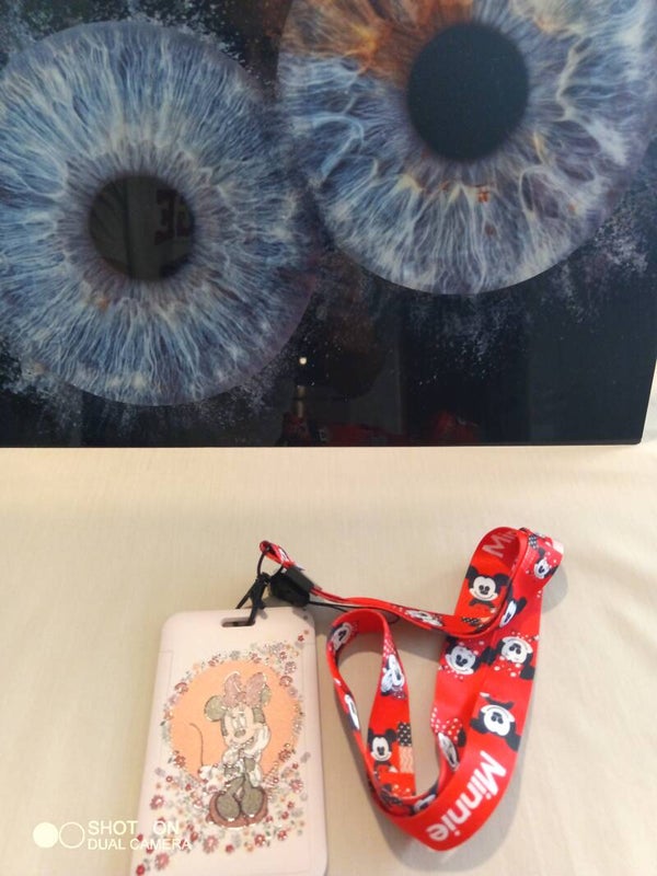 Porte badge minnie