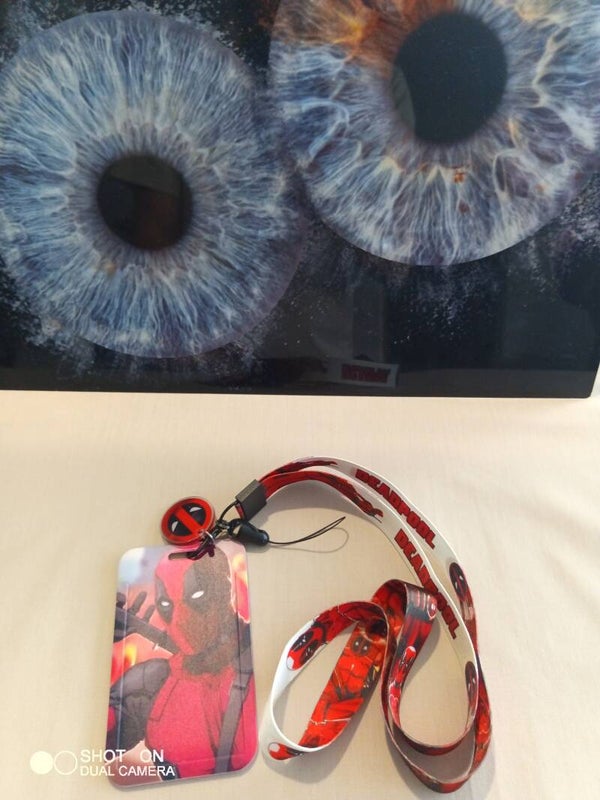 Porte badge Deadpool