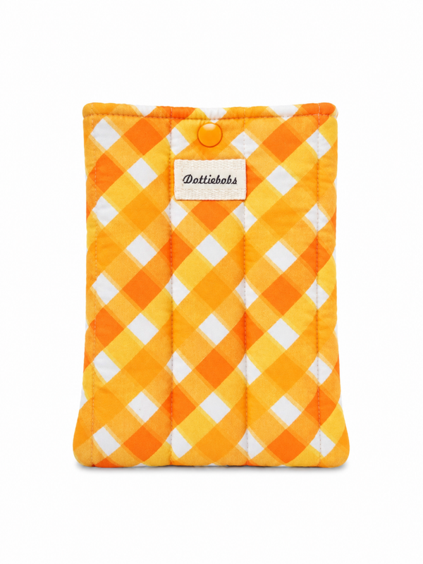 Citrus check kindle sleeve